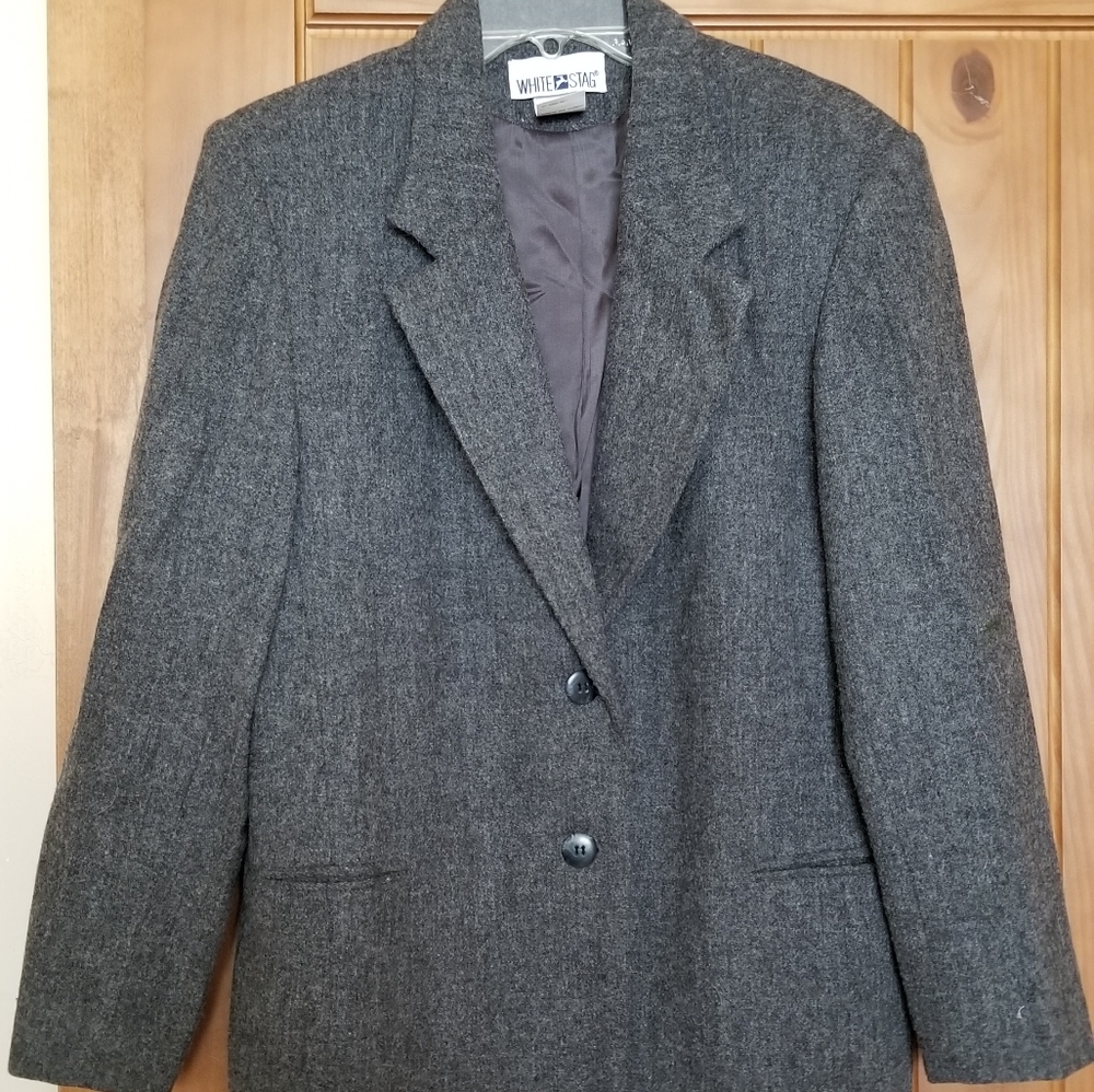 3 for $9/ Wool blend blazer, 12